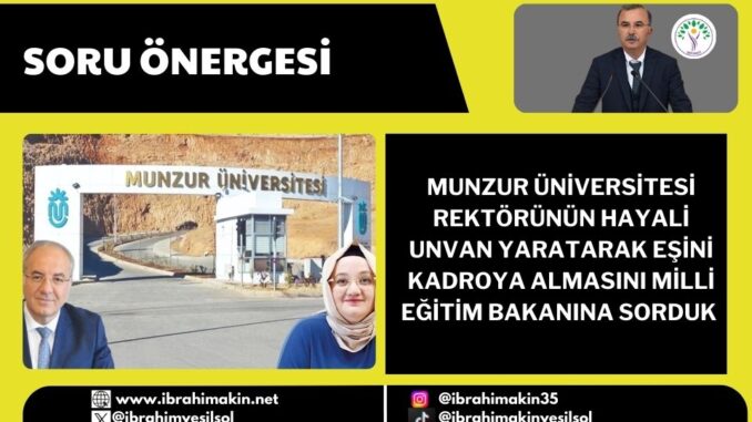 MUNZUR ÜNİVERSİTESİ